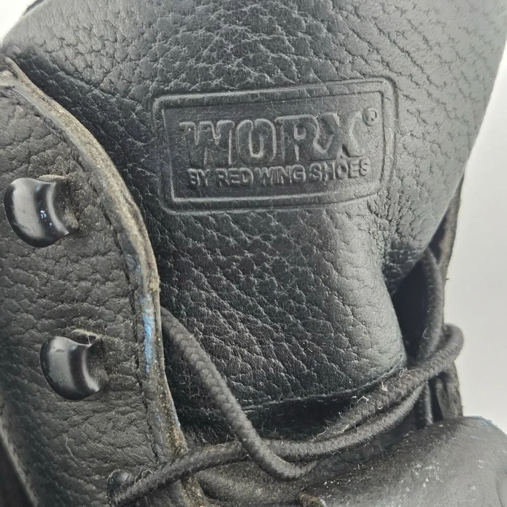 Worx By Red Wing Shoes 5613 Black Steel Toe Elect Haz Protect Size 12